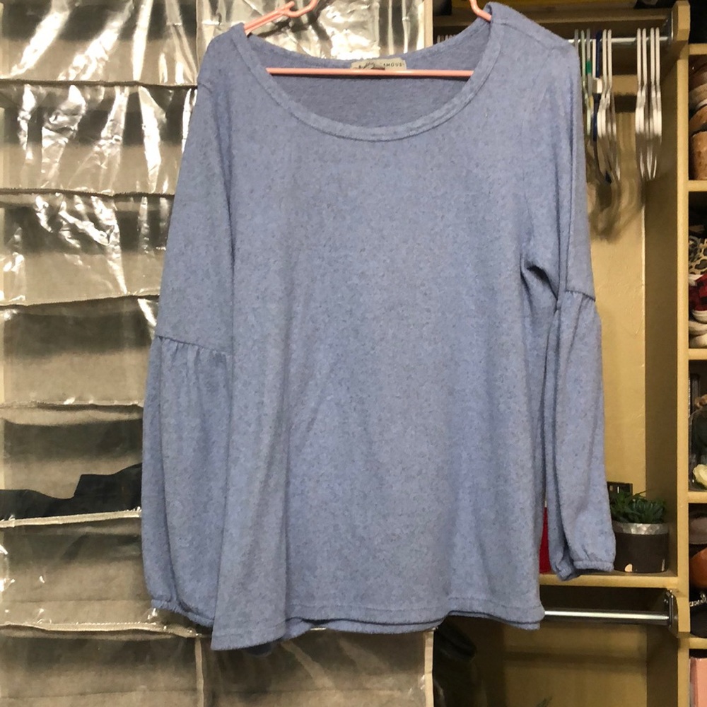 Soft blue shirt